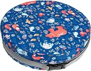 NAMOARLY Travel High Chair Booster Seat Cushion for Design Detachable Zippered Cover Non Slip for Dining Table Lightweight Easy to Clean