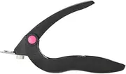 Professional Manicure Clipper, Stainless Steel Nail Art Scissors with Ergonomic Handle, Transparent Box, Suitable for Acrylic Gel and Artificial Nail Tips