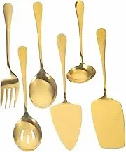 CIYODO 12 Inch Stainless Steel Cake Server Set Large Serving Utensils for Hotel Buffet Home Family Restaurant