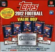 2012 TOPPS VALUE FOOTBALL BOX BLOWOUT CARDS