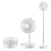 Changhong Folding Telescopic Fan with Remote Control Household Silent4-Speed Adajustable Electric Fan for Home Dormito
