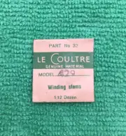 Jaeger LeCoultre Winding Stem Cal. 429 Part 401 32, NOS
