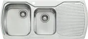 Oliveri 1+3/4 Bowl Inset Sink with Drainer