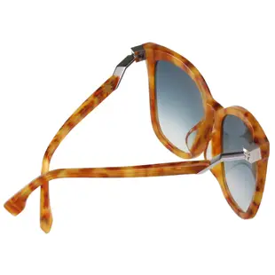 FENDI 方框 墨鏡 太陽眼鏡(琥珀色)FF0244FS