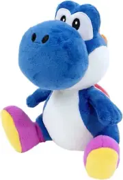 Super Mario ALL STAR COLLECTION Blue Yoshi S Stuffed Toy Plush Doll Japan NEW