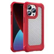 ZUSLAB iPhone 14 Pro Case Xtreme Defend Shockproof Military Grade Protection Protective Cover for Apple (2022) - Red