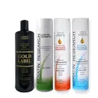 Complex Global Brazilian Blowout Keratin Hair Treatment Gold Label 240ml LG Set