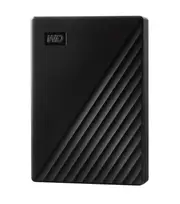 Western Digital My Passport 5TB USB 3.0 2.5' Portable External Hard Drive - 256-bit AES Encryption Slim Light Durable Shock Proof Black Plug Pla WDBPKJ0050BBK-WESN