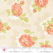 Moda CINNAMON & CREAM 20450 21 White Flax Beige Taupe FIG TREE Quilt Fabric