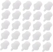 Beavorty 100pcs Duo Eyelash Glue Caps Replacement for Lash Bond False Lashes Universal Tool for Family