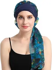 Chemo Turban for Cancer Women Cancer Headwear Headwrap Scarfs Cap