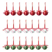 Christmas Decor Bells Christmas Tree Decor Party Supplies Hanging Ornaments