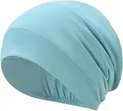 [JarseHera] Cotton Chemo Headwear Sleep Caps Headcover Cancer Hats for Women Men Beanie