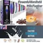 Milk Frother Handheld Foam Maker Whisk Drink Coffee Mixer Milk Mixer Mini Foamer