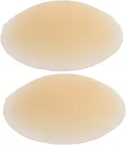 [JEWEDECO] 1Pair Breathable Silicone Nipple Covers for Women of Reusable Pasties and Skin Friendly for Dresses Bikinis and Travel Skin Tone Design