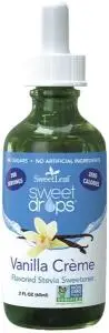 SWEETLEAF Sweet Drops Stevia Liquid Vanilla Creme 60ml