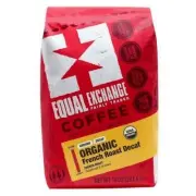 Organic Coffee French Roast Decaf Ground Coffee 10 Oz By Equal Exchange
