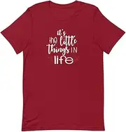 [Teegarb Letter Blanket] It's The Little Things in Life | Little Thing | Mommy and Me Shirts | Father 2