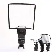 Foldable Flash Diffuser Speedlite Snoot Reflector For Canon Yongnuo HOT SALE