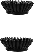 BESTOYARD 2pcs Elegant Marble Bowl Large Decorative Bowl Modern Table Centerpiece Fruit Candy Serving Scalloped Key Home and Decor Handicraft Table Decor