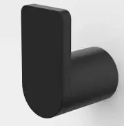Caroma URBANE II ROBE HOOK Metal Construction, Contemporary Design, Matte Black
