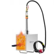 VEVOR Portable Propane Forge 1 Burner Farrier Forge 1427 Knife Metal Square