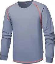 [DPSAFETY] FR Shirt 6 oz 100% Cotton Flame Resistant shirts for men,Welding shirt CAT2 Fire Retardant long-sleeved shirts