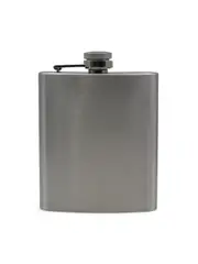 7oz Hip Flask Liquor Alcohol Stainless Steel