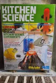 Kitchen Science Kit DIY Chemistry Experiment Lab 4M STEM Toys Sealed NIB