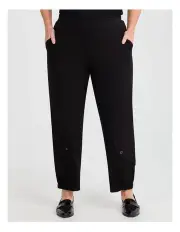 [Taking Shape] Lantern Pocket Natural Pant in Black