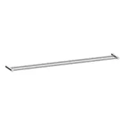 ALDER AVVA Round Double Towel Rail - 800mm - Chrome