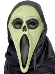 Glow in the Dark Scream Halloween Mask