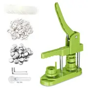 1" 25mm Button Maker Machine Installation-Free DIY Pin Badge Punch Press Kit