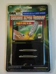 Alden Grabit 820 Damaged Screw Remover Extractor with Case Set of 2 pcs New