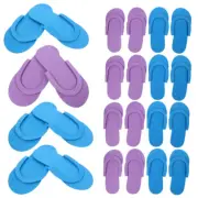 12 Pairs Manicure Slippers Spa Slippers Spa Party Supplies Lightweight Slippers