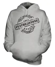 MADE IN FEATHERSTONE UNISEX HOODIE MENS WOMENS LADIES GIFT CHRISTMAS BIRTHDAY