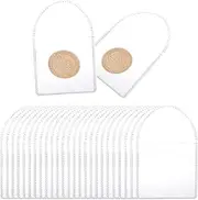YOYEAH 50 Piece Coin Bag Set, Transparent Plastic Coin Sleeves, Ideal for Coin Storage, Collector's Coin Storage and Coin Bag