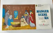 Manger Scene Kit Plaster Molding Kit And Coloring