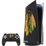 NHL Chicago Blackhawks PS5 Bundle Skin - Chicago Blackhawks Distressed