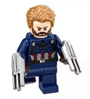 Lego Captain America, Beard Marvel Super Heroes Avengers Minifigure 76101