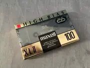 Maxell XLII 100 Type II High Bias Cassette Tape Japan SEALED