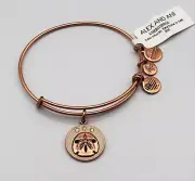Alex and Ani Sand Dollar Bracelet Swarovski Crystals Bangle 'Serendipity"
