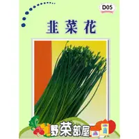 在飛比找蝦皮購物優惠-【萌田種子~】D05 韭菜花種子0.25公克 ,甜度高 ,香