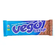 Vego Chocolate Vego Crisp - Creamy Chocolate & Rice Crisps Bar | Flora & Fauna AU