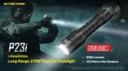 NiteCore P23i 21700 USB-C rechargeable battery 3000 lumens Torches Flashlight