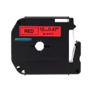 Label Tape Compatible With Brother Black on Red PT-70HOL 70HOT 70SP 70SR MK431