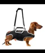 Full Body Dog Lift Harness Medium Dog Adjustable Control Handle Reflective Strap