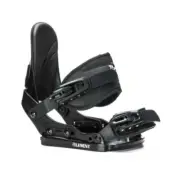 5th Element Stealth Jr Kid's Snowboard Bindings, Black MY25