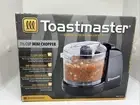 Toastmaster 1.5 Cup Mini Chopper One Touch Operation Stainless Steel Blades