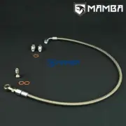 Turbo Oil Feed Line For Mitsubishi 4B11T Lancer EVO X w/ BorgWarner EFR BB
